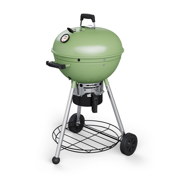 Гриль угольный 800 Degrees Teriberka 57 Slow 'N Sear Green Greece Olive