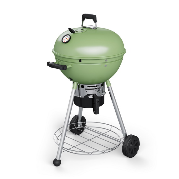Гриль угольный 800 Degrees Teriberka 57 Slow 'N Sear Green Greece Olive