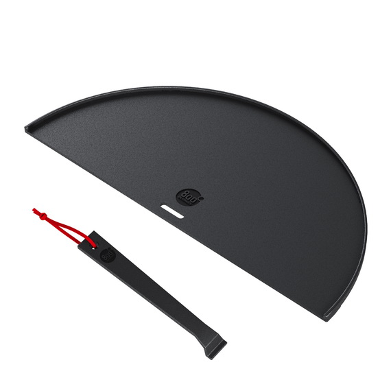 Гриль-противень планча Teriberka 57 800 Degrees Half Moon Cast Iron Plancha